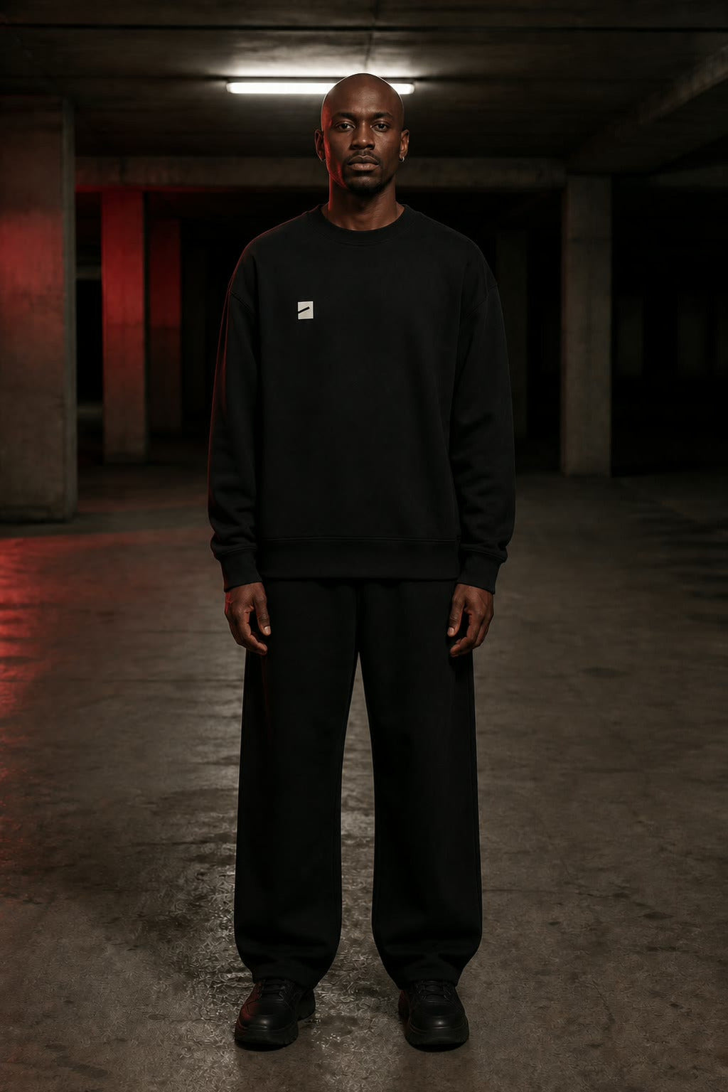 BASIC ED1 - Organic Oversize Sweatshirt · genaue Vorderansicht
