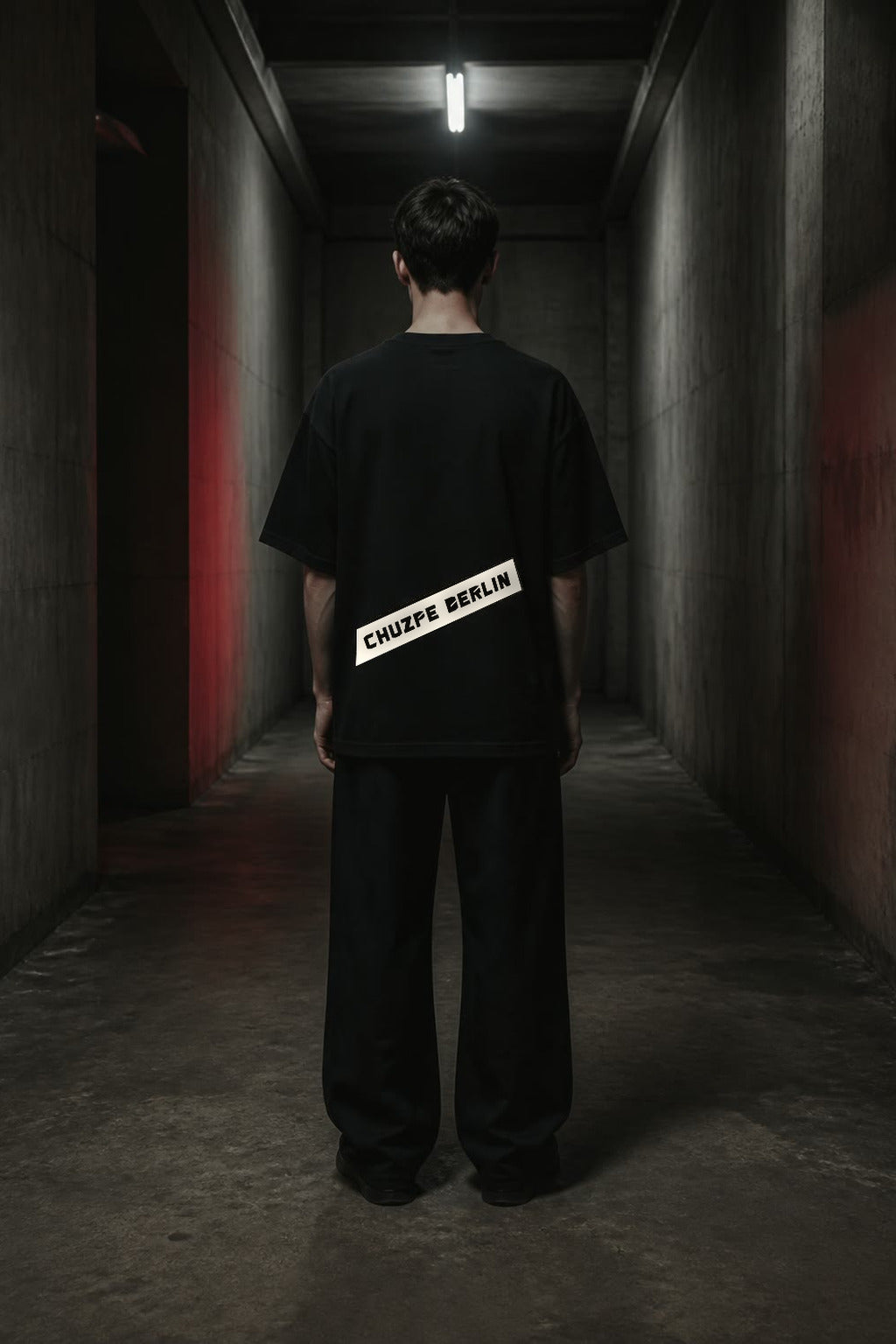 BASIC ED1 - Heavy Oversized Organic Shirt · genaue Rückansicht