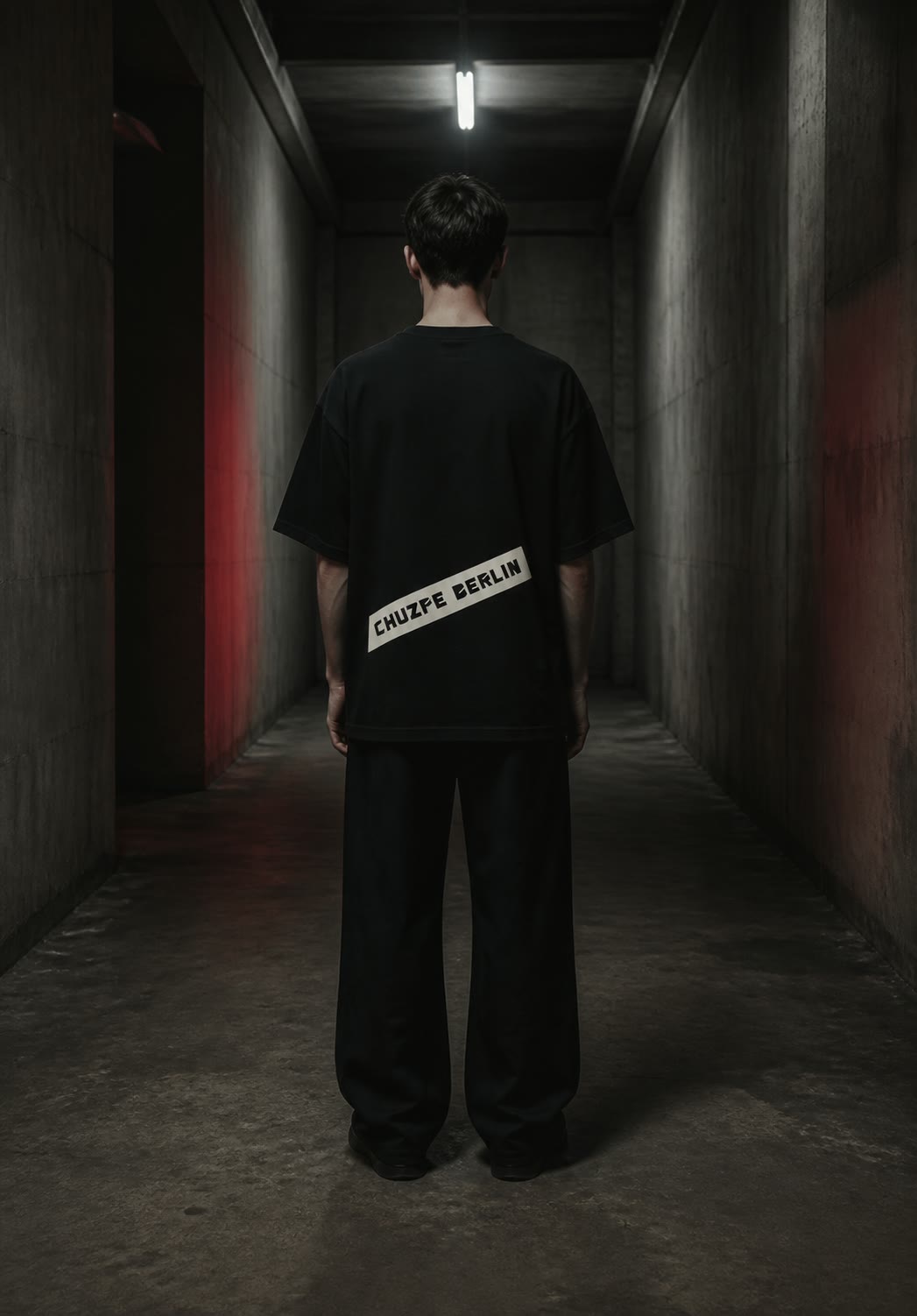 Rückseite mit CHUZPE BERLIN Print · T-SHIRT